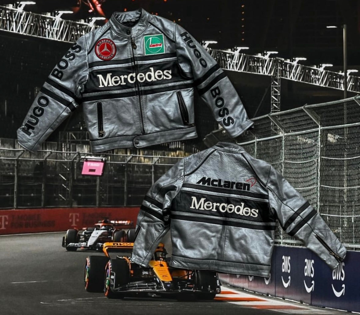 Mercedesxmclaren leather jacket
