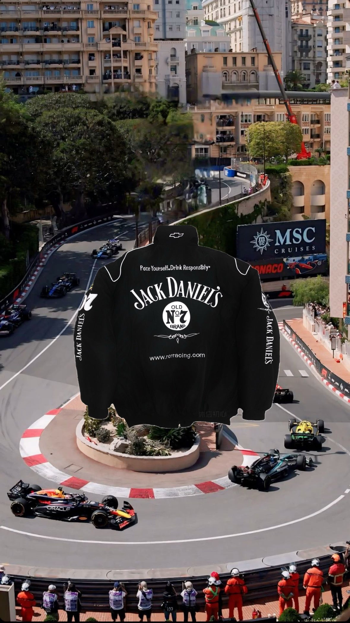 Jack daniels race jacket