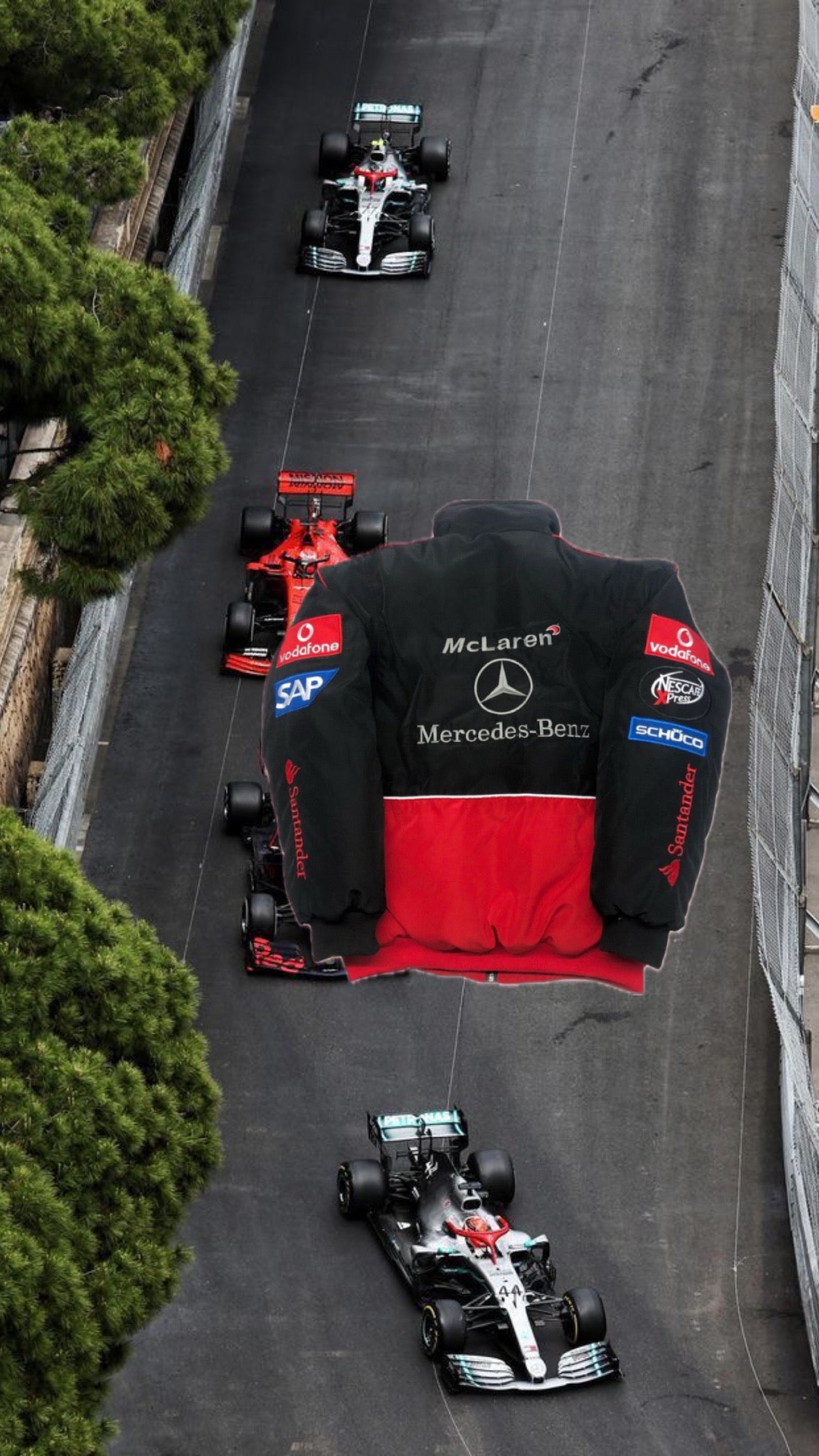 Mclaren x Mercedes jacket