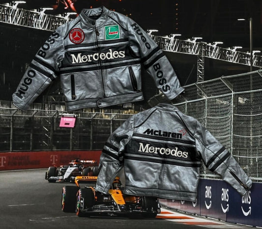 Mercedesxmclaren leather jacket