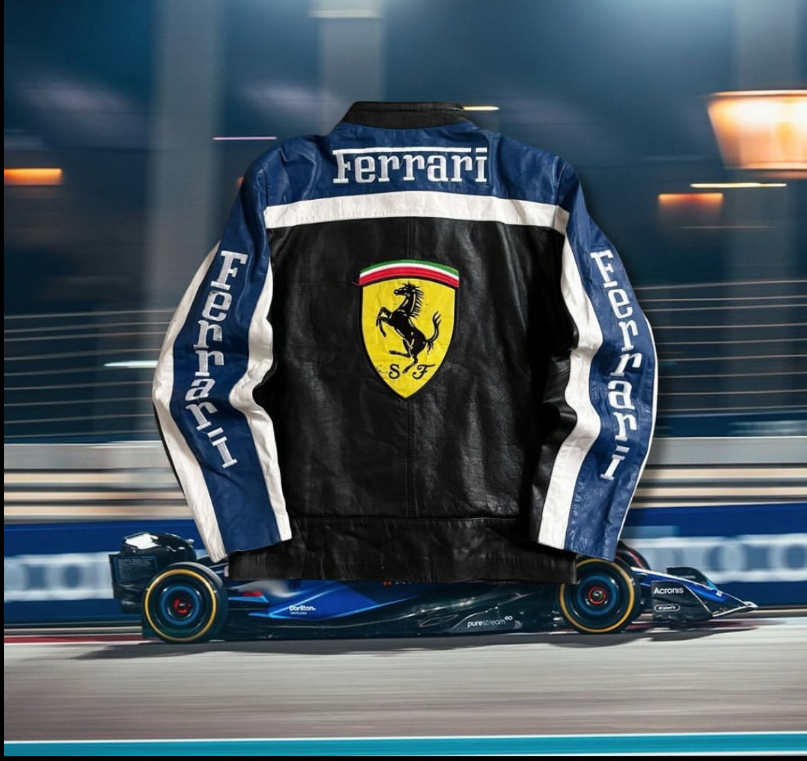 Ferrari leather jacket
