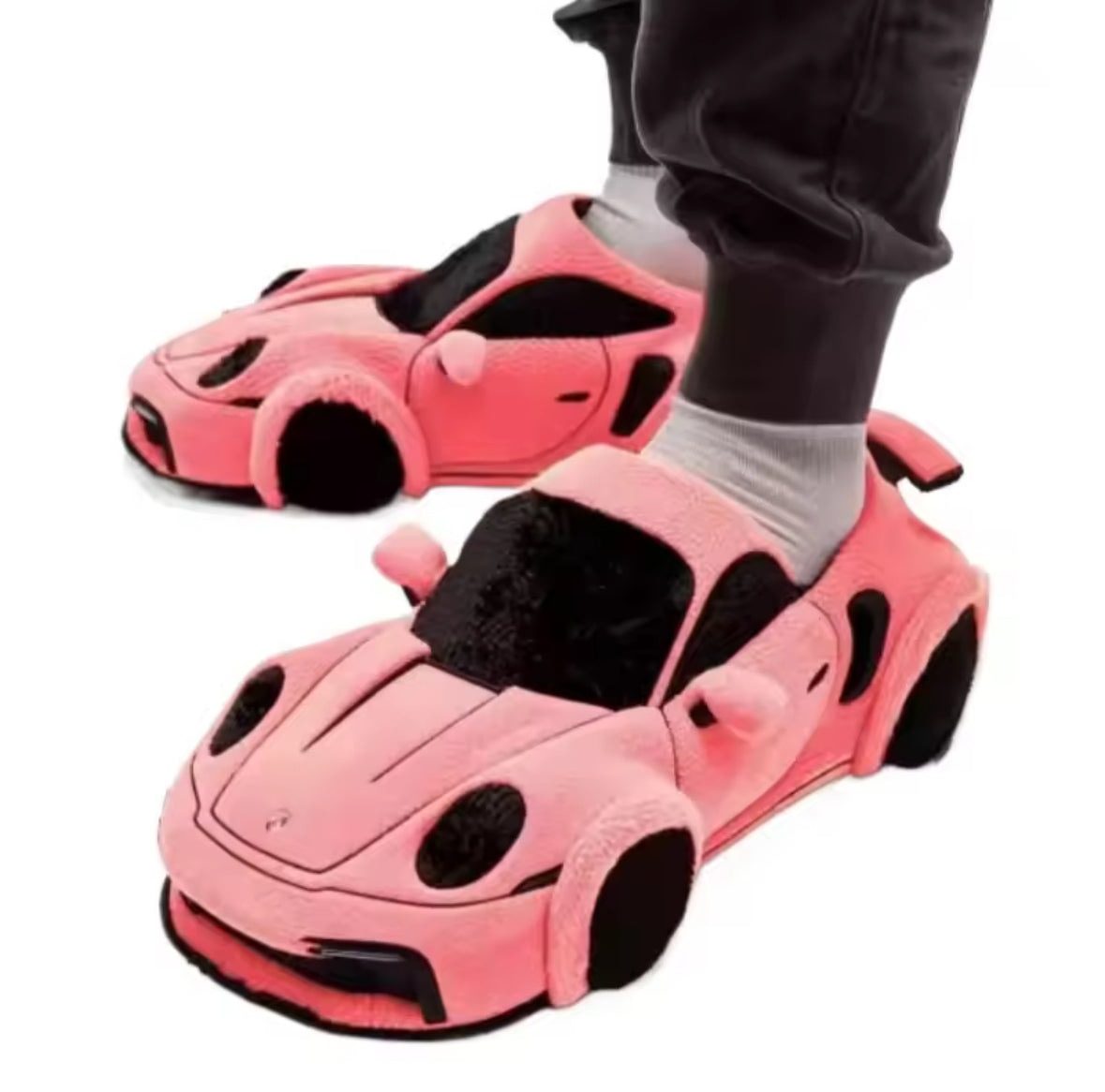 Plush slippers