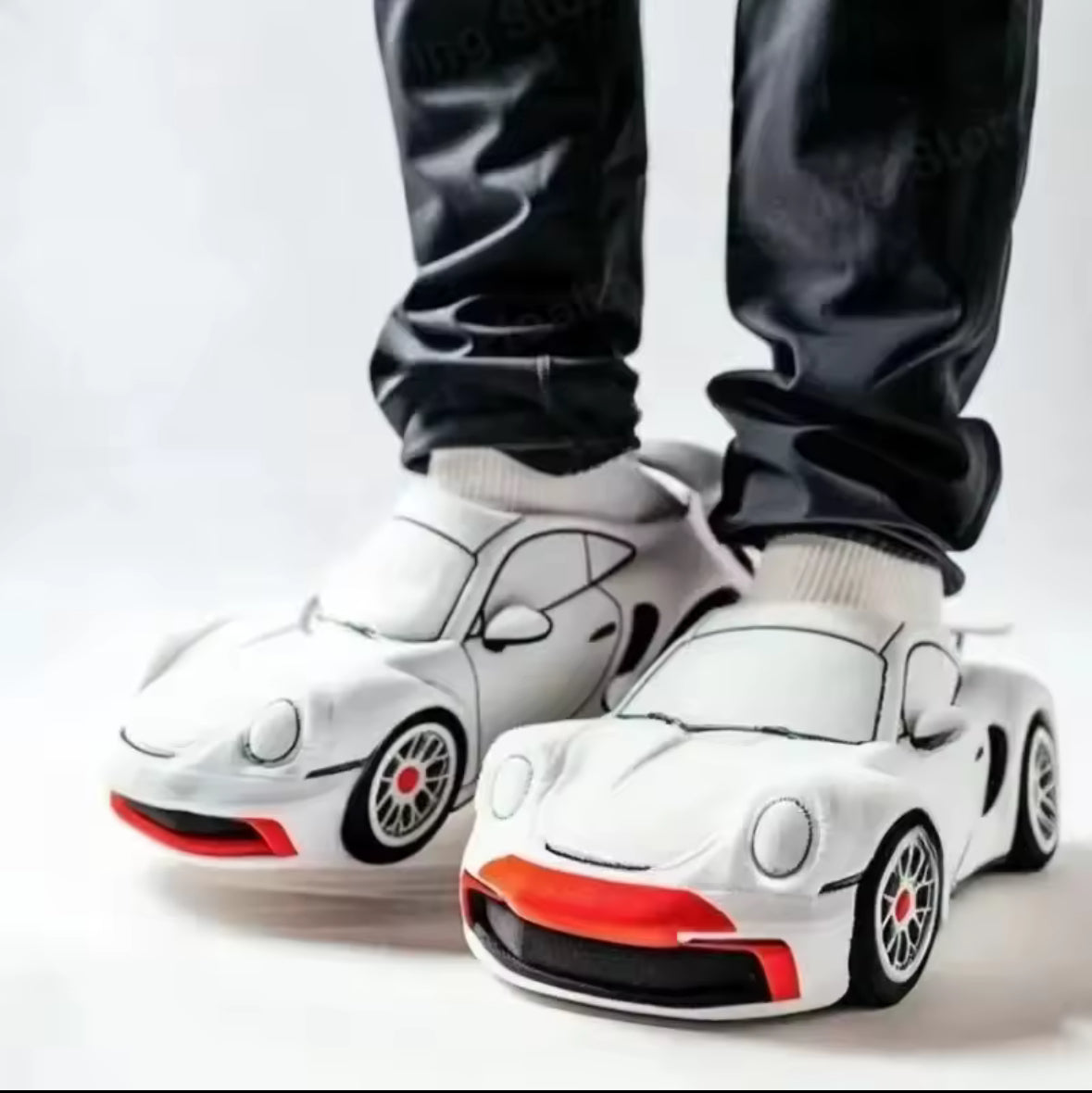 Plush slippers
